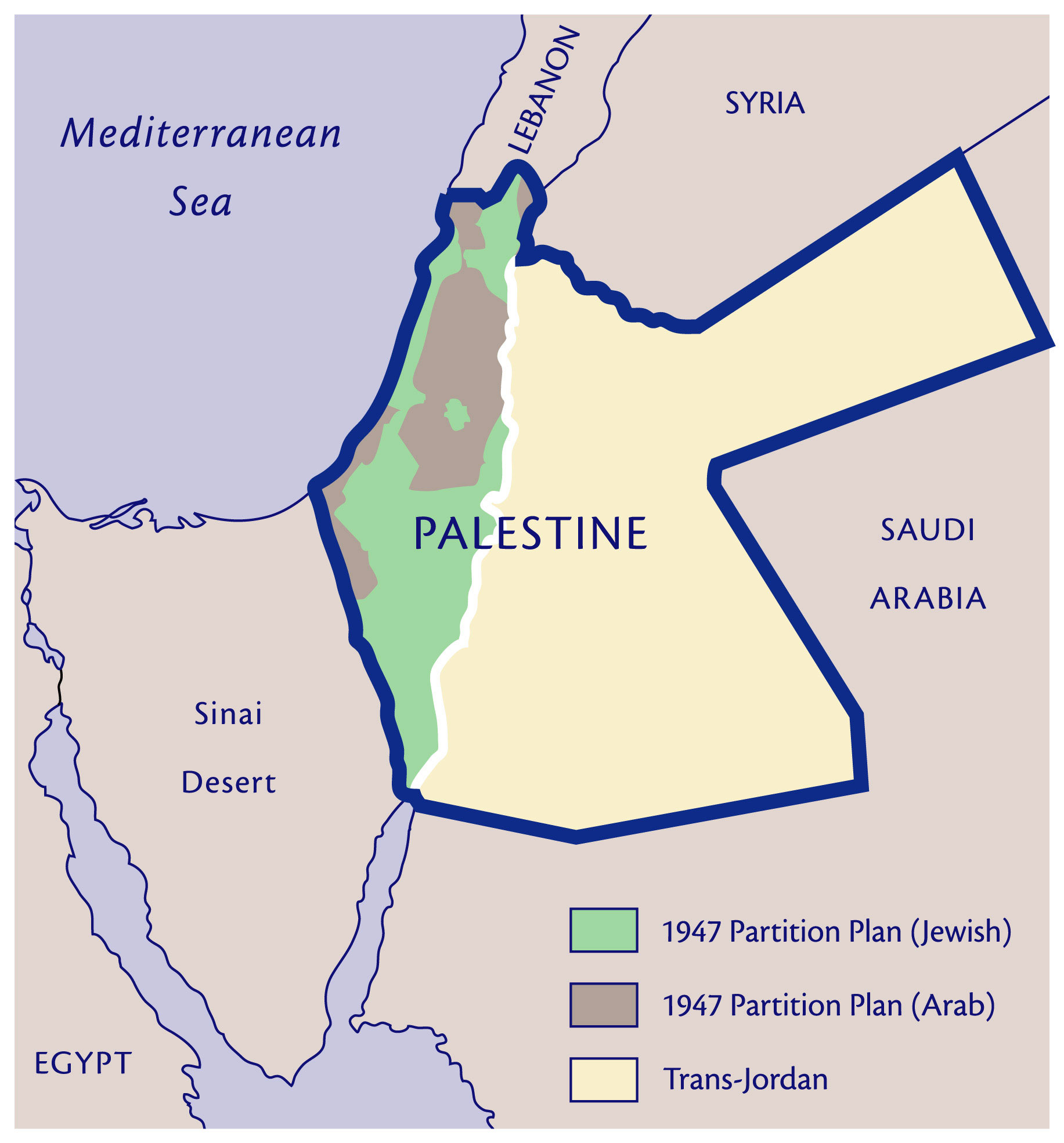 Palestína-skipting